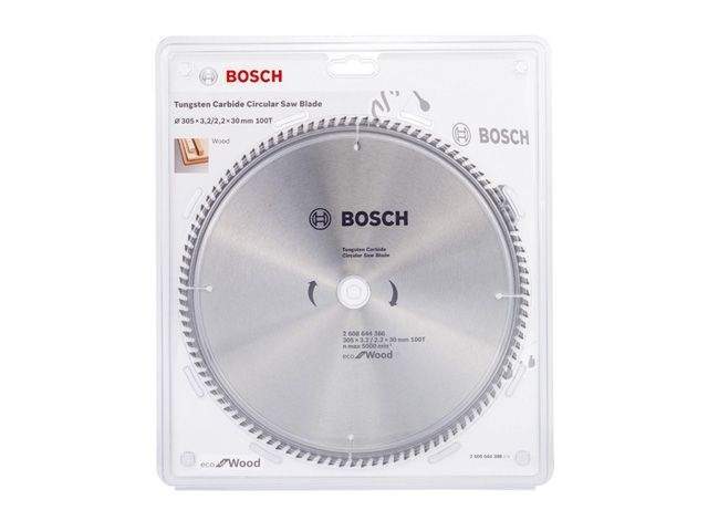 диск пильный 305х30 мм 100 зуб. по дереву eco wood bosch (твердоспл. зуб) 2608644386 от BTSprom.by
