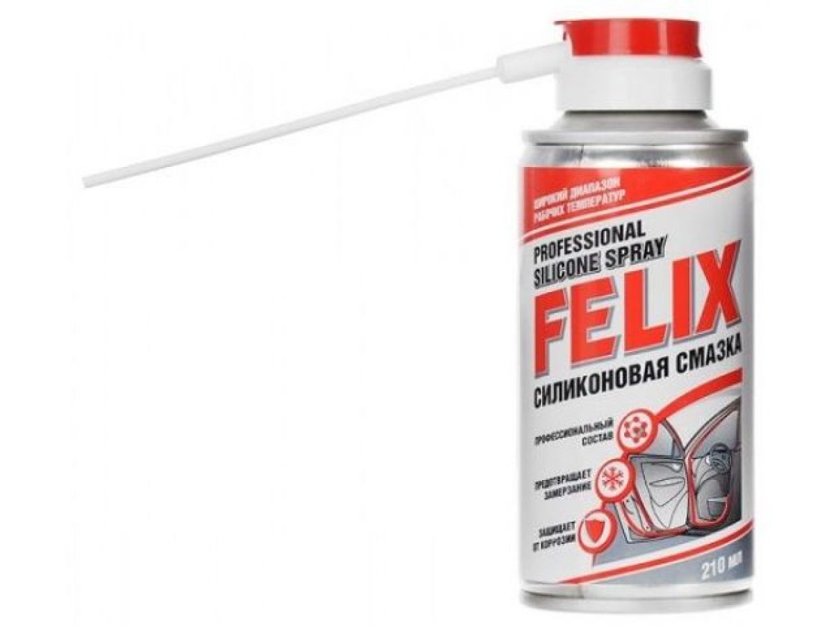 смазка силиконовая felix (аэрозоль) 210 мл 411041035 от BTSprom.by