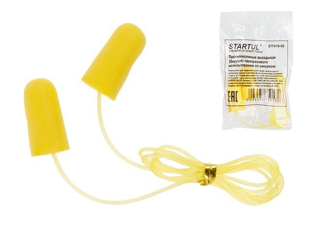 беруши startul со шнурком st7410-02 от BTSprom.by