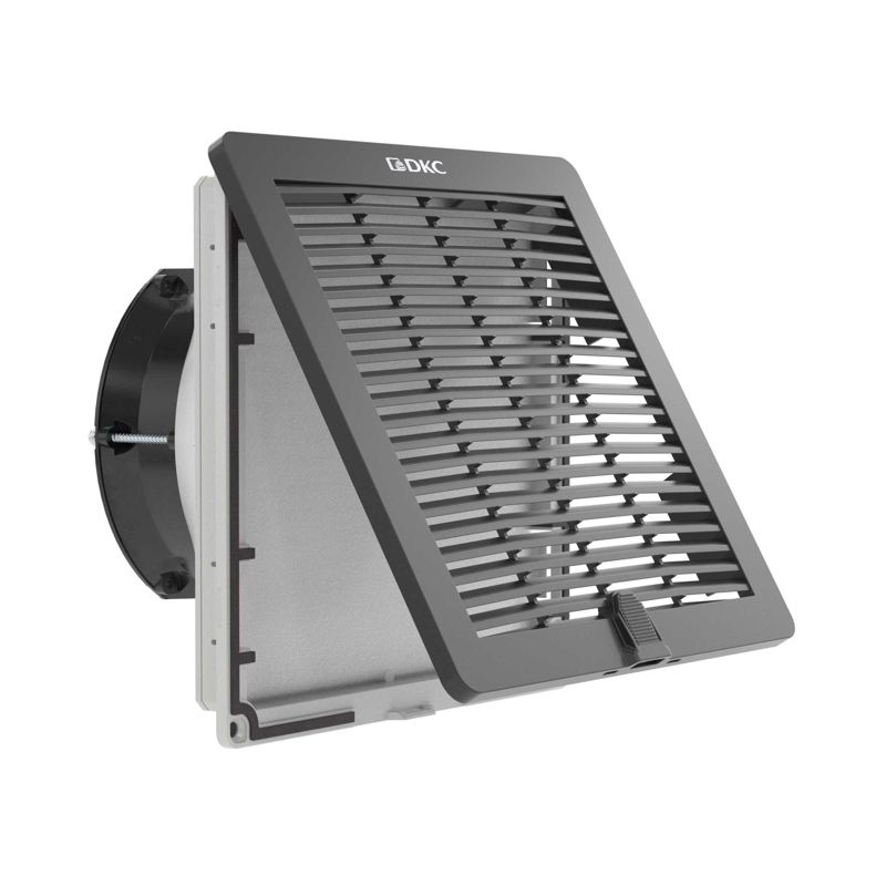  Вентилятор с фильтром RV 100/105м3/ч 115В 205х205мм IP54 RAL9005 DKC R5RV13115B фото в каталоге от BTSprom.by