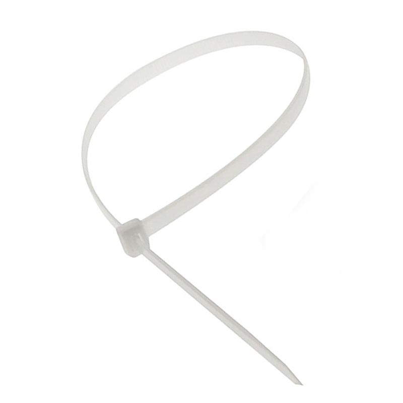 хомут кабельный 2.5х200 нейлон бел. (уп.100шт) промрукав pr08.2701 от BTSprom.by