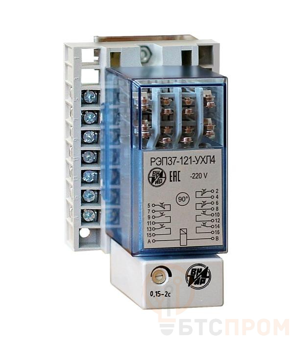 Реле промежуточное РЭП-37-121 110В пост. 2...10с. 4/3 пер.пр ВНИИР A8120-77971314 фото в каталоге от BTSprom.by  Реле промежуточное РЭП-37-121 110В пост. 2...10с. 4/3 пер.пр ВНИИР A8120-77971314 фото в каталоге от BTSprom.by