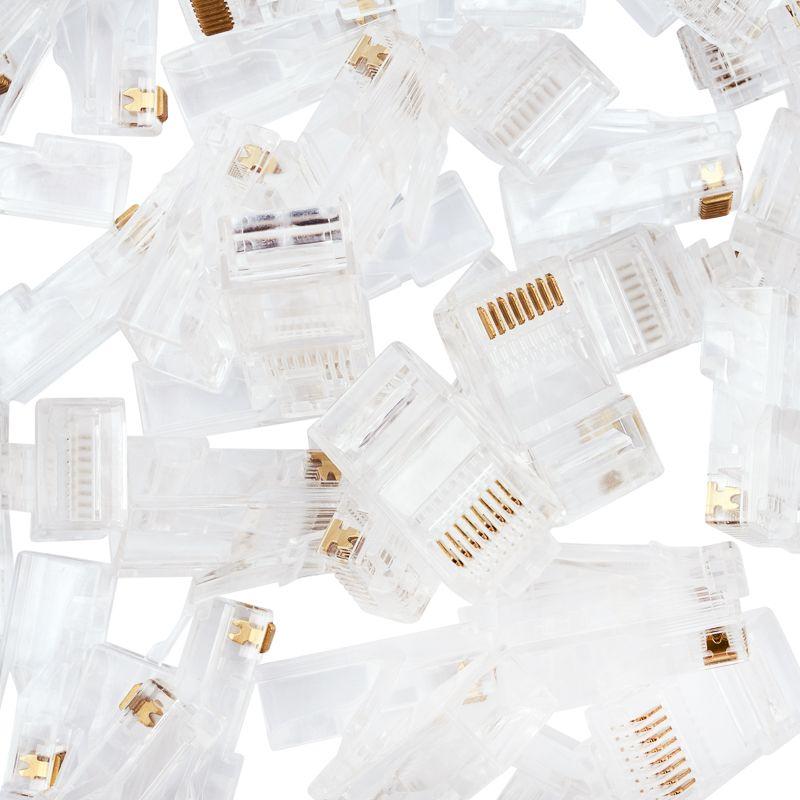  Джек компьютерный RJ45 (8P8C) кат.5E (уп.100шт) PROCONNECT 05-1021-6 фото в каталоге от BTSprom.by