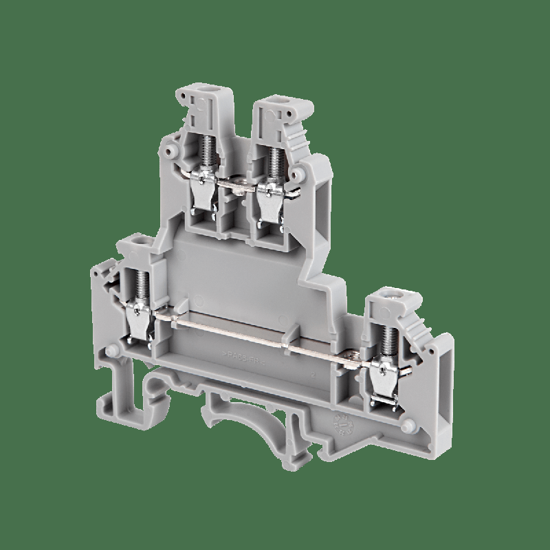 клемма винтовая двухуровневая удлиненная 2.5кв.мм mtu-d2.5l овен 136859 от BTSprom.by