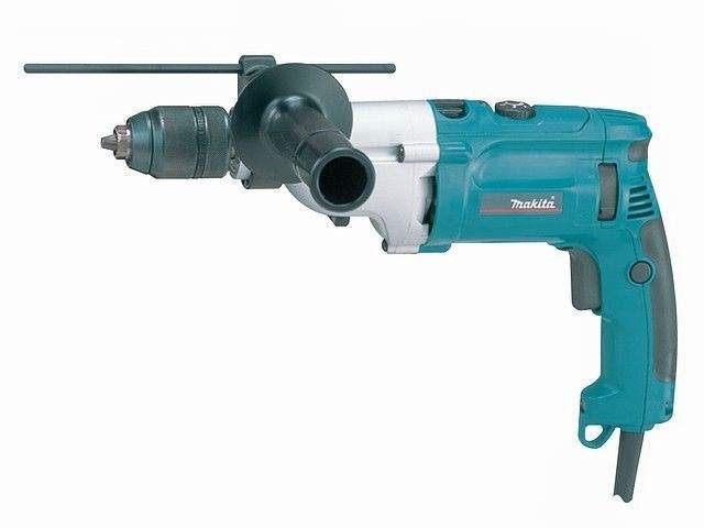 дрель ударная makita hp 2071 f в чем. (1010 вт, патрон звп, 2 скор., подсветка) от BTSprom.by