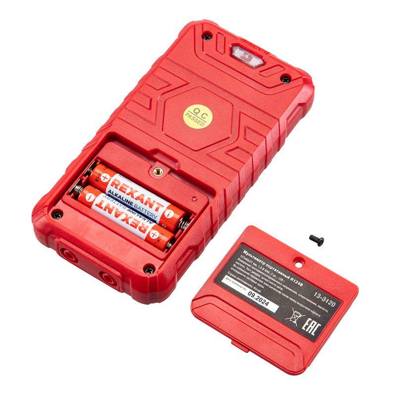  Мультиметр портативный R124B Rexant 13-3120 фото в каталоге от BTSprom.by