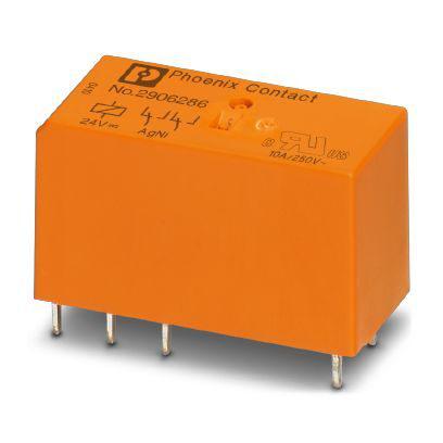 реле одиночное rel-mr-bl- 24dc/21-21 phoenix contact 2906286 от BTSprom.by