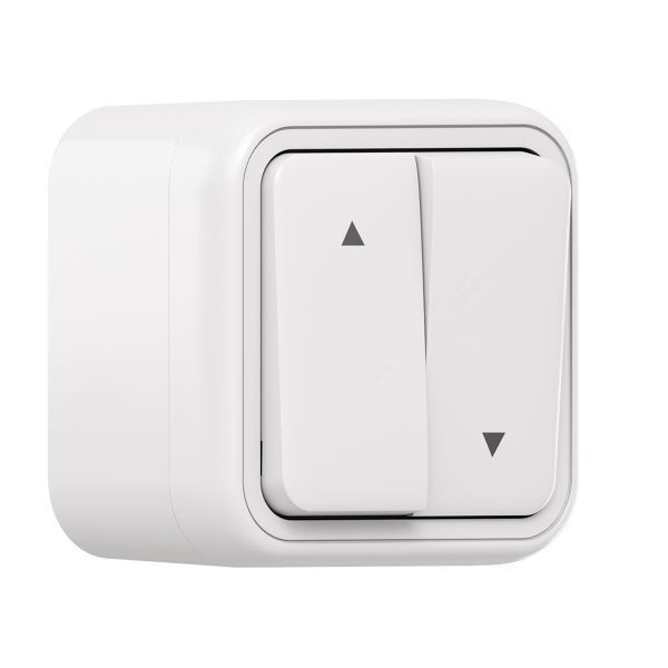 выключатель для жалюзи оп бронто винтовые клеммы бел. ekf bt1-sww-25 от BTSprom.by