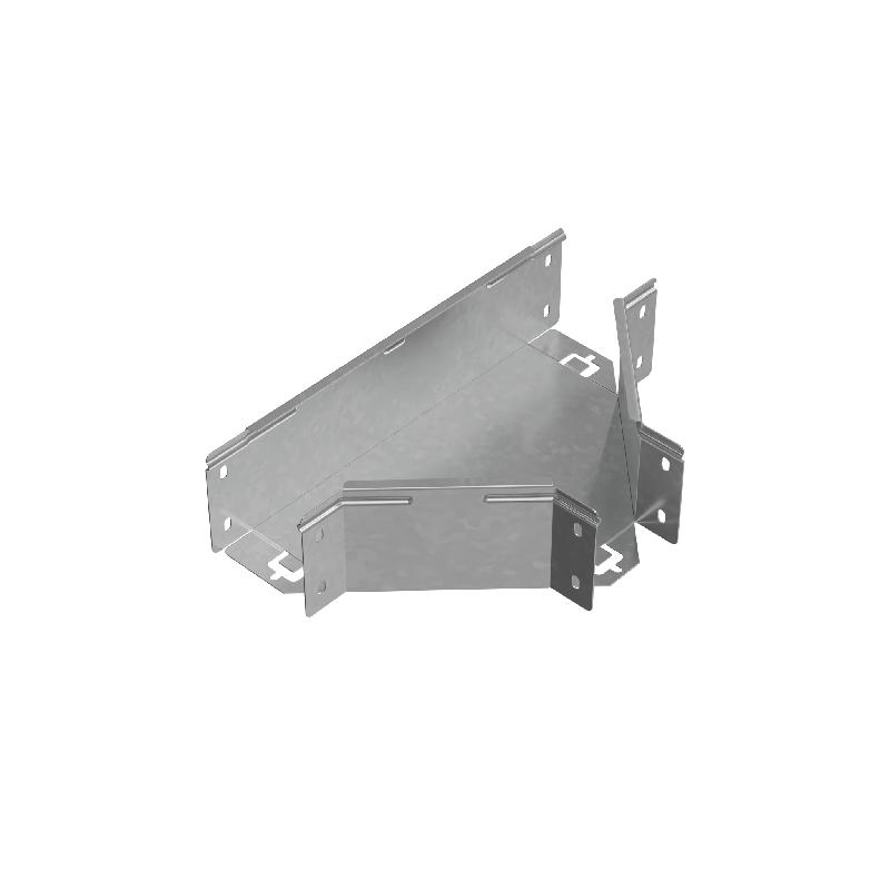 Отвод для лотка Т-образ. 100х100 сталь 1мм "ПЛЮС" TDplus100-100 КМ PL0572 от BTSprom.by