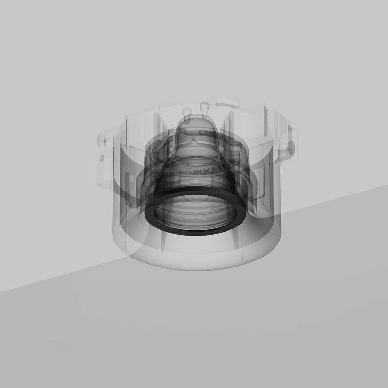 Кольцо фиксирующее для Intro GU10 черн. Maytoni DLA110-B фото в каталоге от BTSprom.by