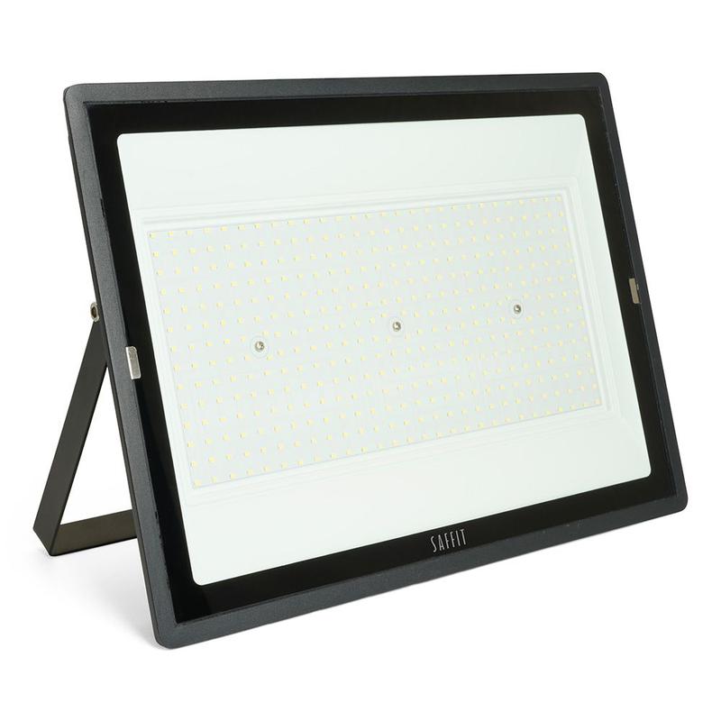 прожектор светодиодный 2835smd 300вт 6400к ac230в/50гц ip65 черн. в компактном корпусе sfl90-300 saffit 55231 от BTSprom.by