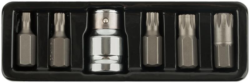  Набор бит дюймSPLINEдюйм CrV (уп.6шт) FIT 57846 фото в каталоге от BTSprom.by