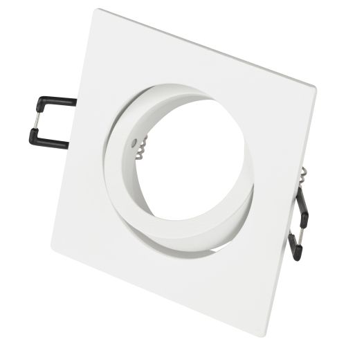  Светильник встраиваемый алюм. KL87 WH MR16/GU5.3 бел. Эра Б0054352 фото в каталоге от BTSprom.by