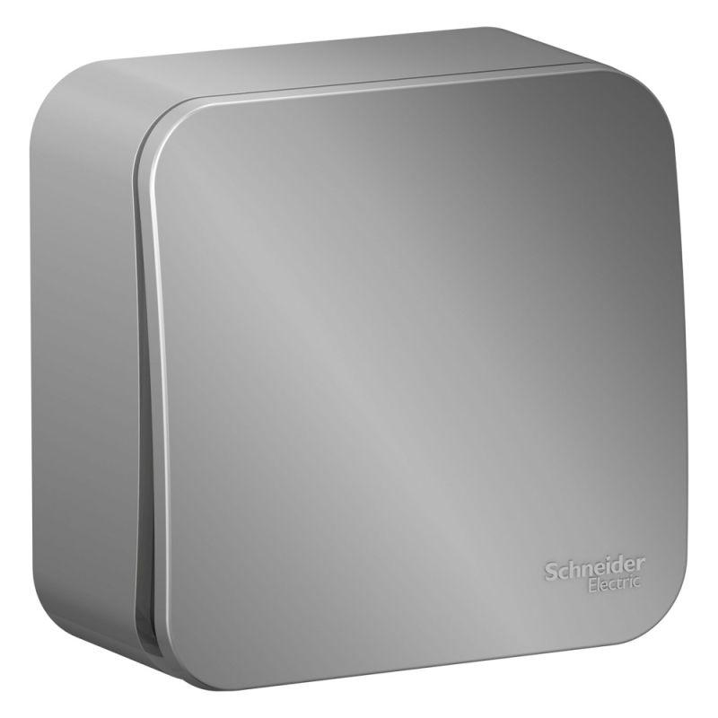 выключатель 1-кл. оп blanca 10а ip20 (сх. 1) 250в алюм. se blnva101003 от BTSprom.by