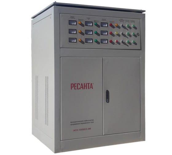 стабилизатор напряжения асн-150000/3 3ф 150квт ip20 электромех. ресанта 63/4/12 от BTSprom.by