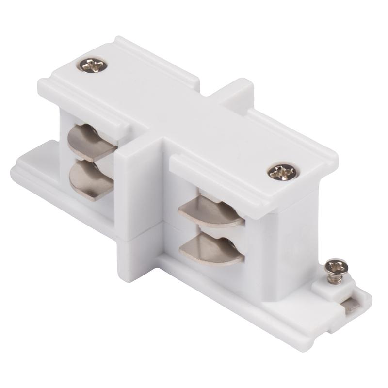  Аксессуар к шинопроводу трехфазному 3P PTR CI-WH SHORT Короткий коннектор Pro+ бел. JazzWay 5063006 фото в каталоге от BTSprom.by