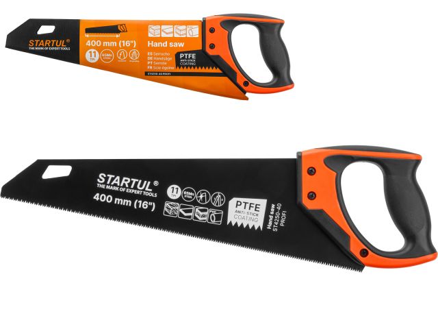ножовка по дер. 400мм 11 tpi startul profi (st4250-40) st4250-40 от BTSprom.by