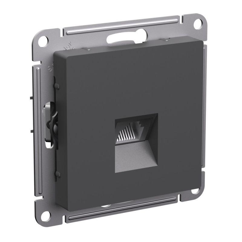 розетка компьютерная atlasdesign rj45 кат.6a механизм базальт se atn001486 от BTSprom.by