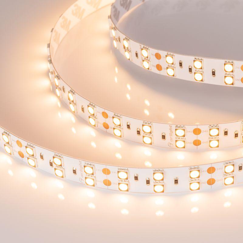 лента светодиодная rt-b120-15mm 24в warm 3000к cri98 28.8вт/м ip20 открытый (уп.5м) arlight 021470(3) от BTSprom.by