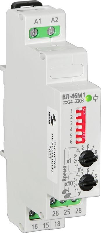 реле времени вл-46м1 24...220в 50гц/пост. 0.1с...99ч реле и автоматика a8223-76911250 от BTSprom.by