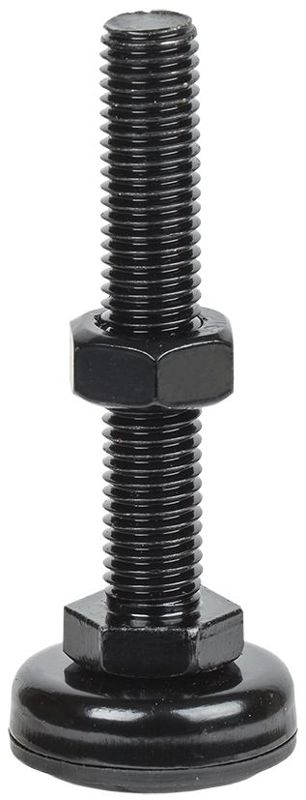 опора регулируемая (ножка) резьба м12 90х34мм черн. itk lf-80 от BTSprom.by