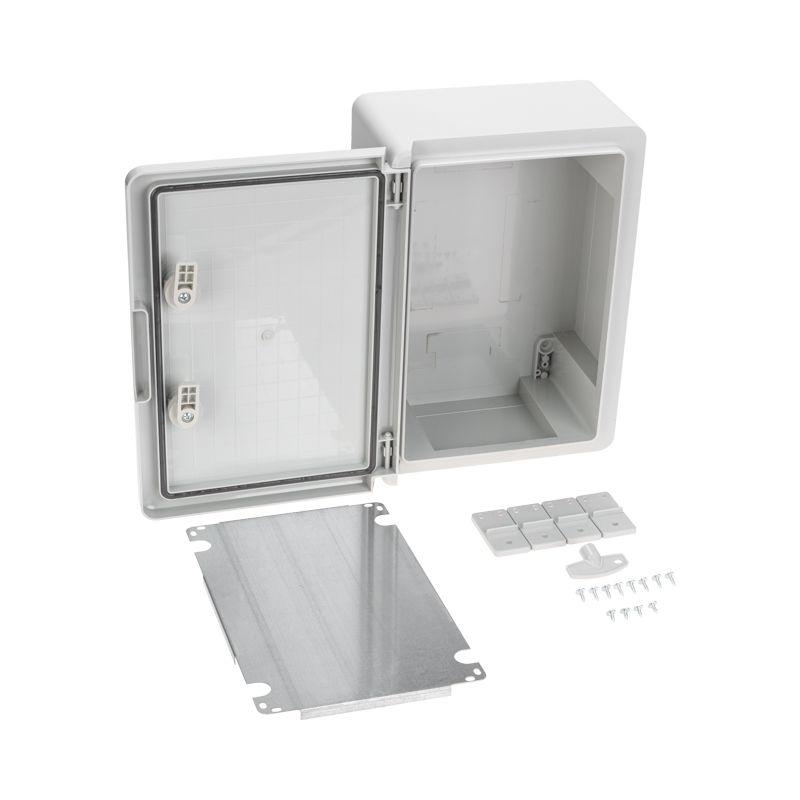  Корпус ЩМПп 350х250х150 УХЛ1 IP65 с монтажн. панелью ABS пластик. Rexant 11-0401 фото в каталоге от BTSprom.by