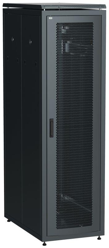 шкаф сетевой linea n 19дюйм 47u 600х1000мм перфорир. двери черн. itk ln05-47u61-pp от BTSprom.by