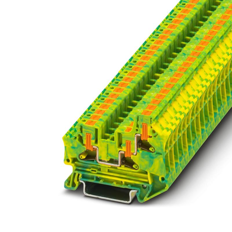 клемма проходная ptv 4-twin-pe phoenix contact 1088733 от BTSprom.by