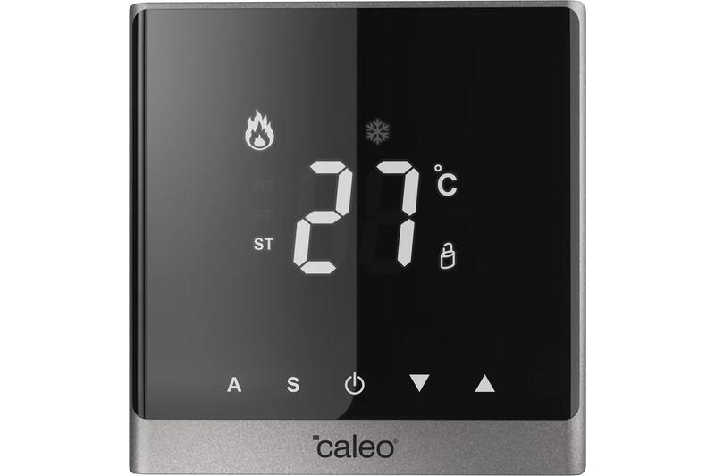 терморегулятор c732 встраиваемый цифровой 3.5квт сереб. caleo 0к-00000782 от BTSprom.by