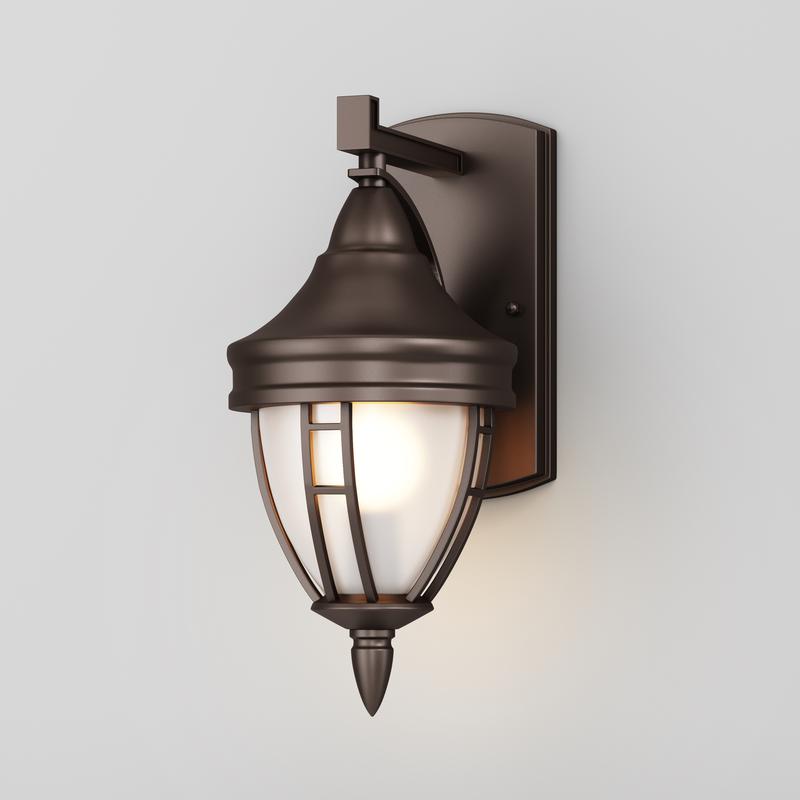 светильник rivoli 1х60вт e27 ip44 бра настен. maytoni o027wl-01b от BTSprom.by