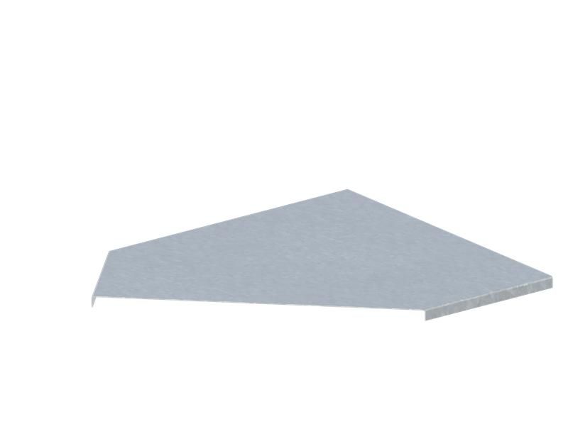 Крышка для лотка углового осн.400 сталь 1мм ЛМсК-135Г цУТ2.5 СОЭМИ Н0122440126 от BTSprom.by