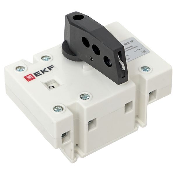  Рубильник-выключатель 4п 63А с рукояткой управления для прямой установки PowerSwitch EKF psds-63-4 фото в каталоге от BTSprom.by