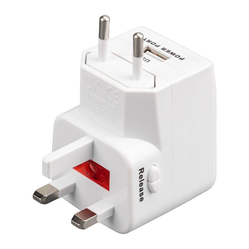  Адаптер сетевой "Путешественник" с USB Rexant 11-1051 фото в каталоге от BTSprom.by