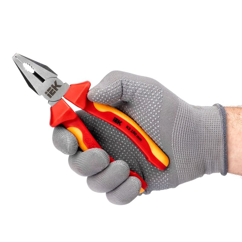  Пассатижи диэлектрические 180мм K3 ARMA2L 3 IEK A2L3-PL20-K3-180 фото в каталоге от BTSprom.by