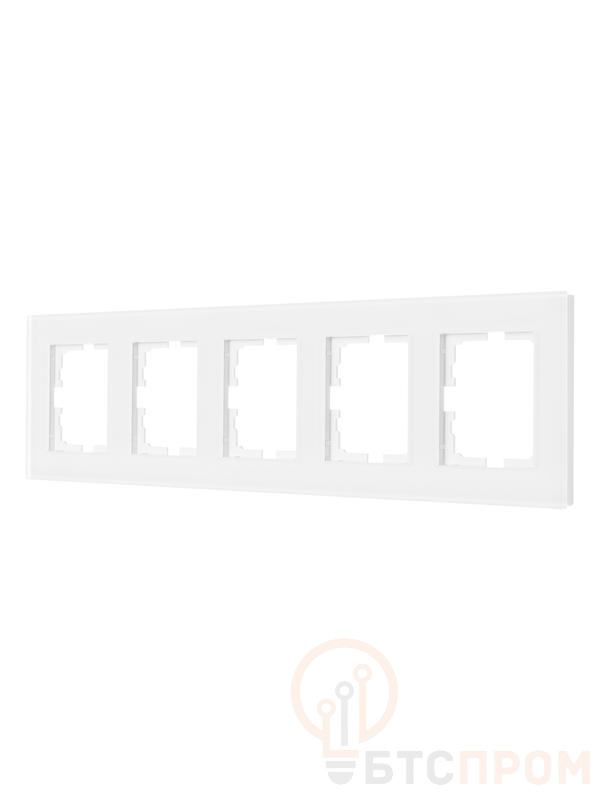 Рамка 5-местн. гориз. VESNA стекло бел. матов. LEZARD 742-5380-150 фото в каталоге от BTSprom.by  Рамка 5-местн. гориз. VESNA стекло бел. матов. LEZARD 742-5380-150 фото в каталоге от BTSprom.by