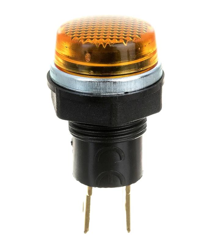  Арматура сигнальная 14мм с лампой 24В желт. EMAS S140NS2 фото в каталоге от BTSprom.by