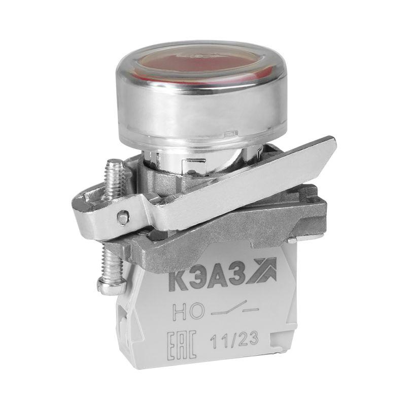 кнопка кме4210мс-красный-1но+0нз-цилиндр-ip65 кэаз 284285 от BTSprom.by