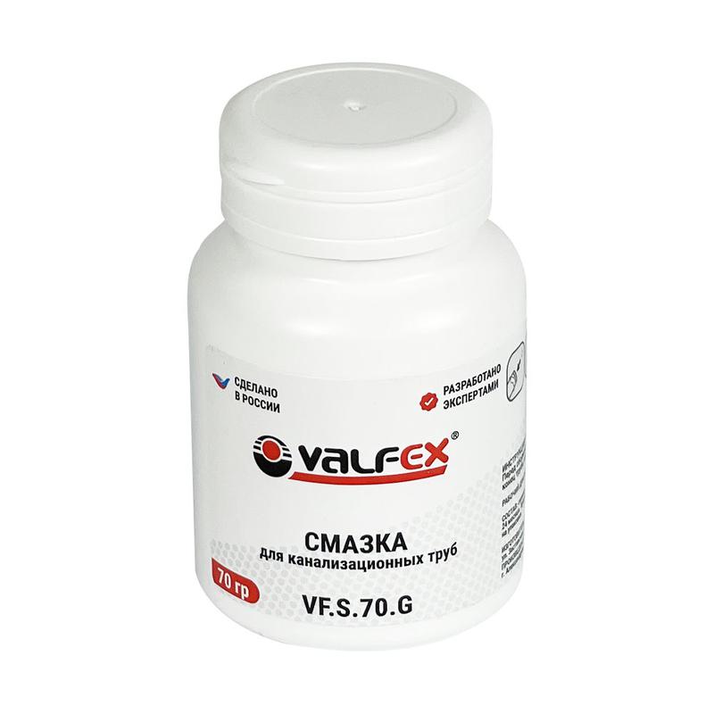 смазка для канализационных труб 70г (80) valfex vf.s.70.g от BTSprom.by