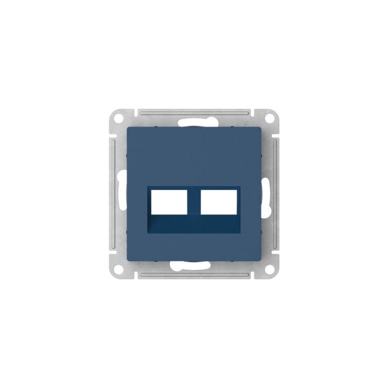  Накладка двойная AtlasDesign для информационных функций типа Keystone аквамарин SE ATN001190 фото в каталоге от BTSprom.by