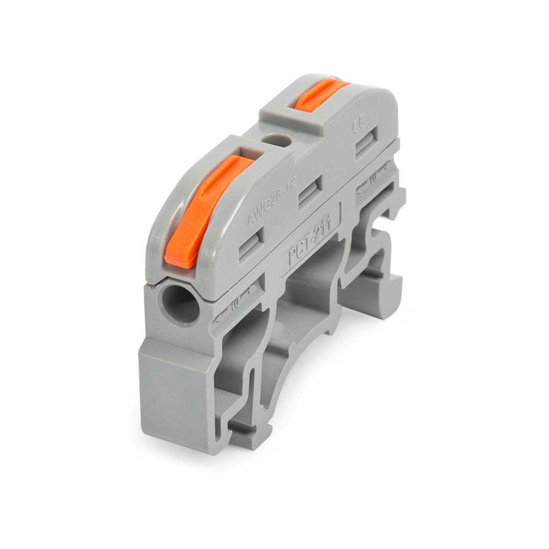 клемма смк на din - рейку сечение 0.08-4кв.мм 1-проводная сер. (уп.25шт) промрукав pr08.12595 от BTSprom.by