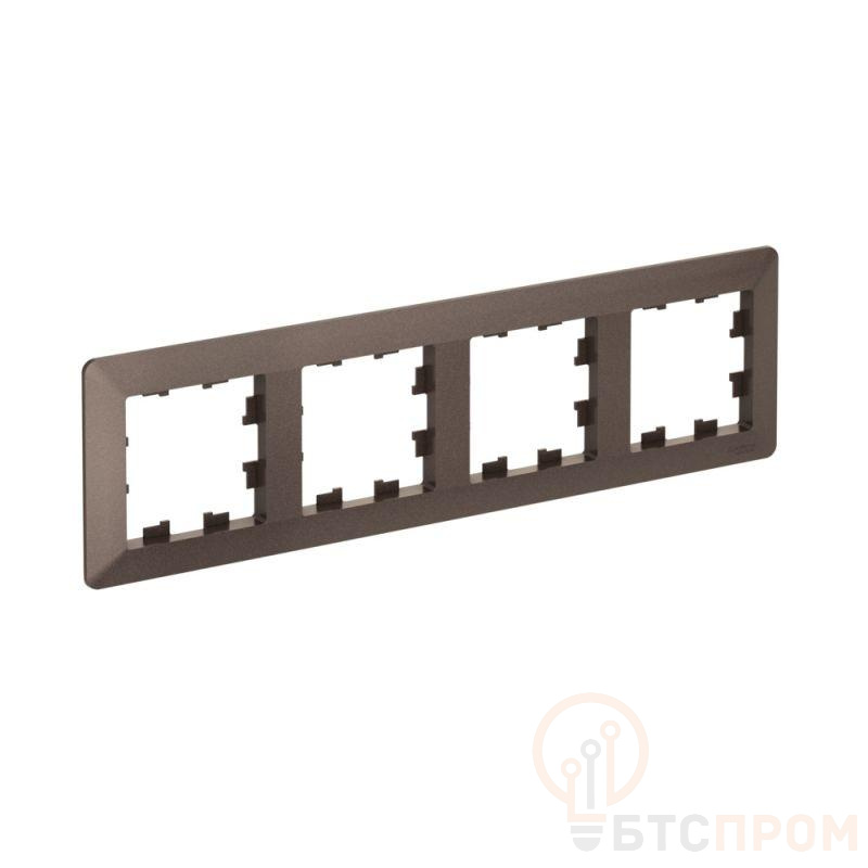 Рамка 4-м AtlasDesign Air мокко/дым. черн. SE ATN220604 фото в каталоге от BTSprom.by  Рамка 4-м AtlasDesign Air мокко/дым. черн. SE ATN220604 фото в каталоге от BTSprom.by