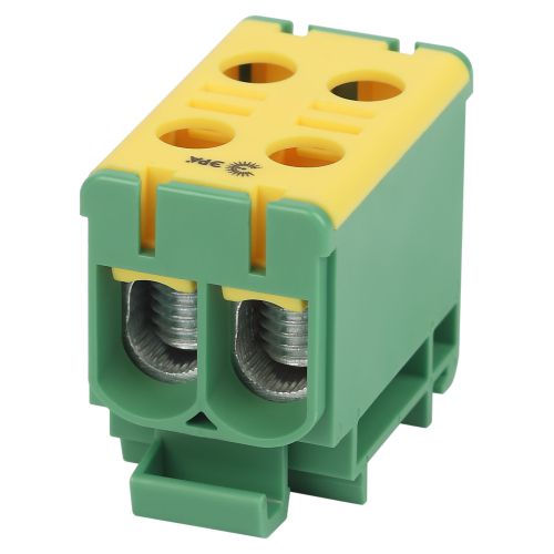 Клемма силовая вводная двойн. КСВ NO-224-139 (KE66.3) 6-50кв.мм PE желт./зел. Эра Б0065578 фото в каталоге от BTSprom.by