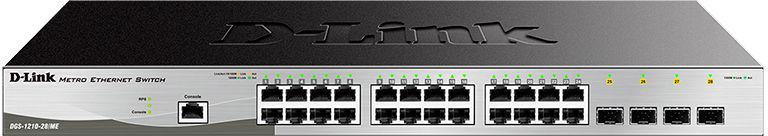 коммутатор управляемый dgs-1210-28/me/b2a 24g 4sfp d-link 1846656 от BTSprom.by