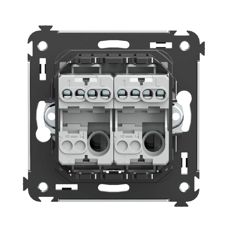  Кнопка 2-кл. СП "Avanti" "Черный квадрат" DKC 4402154 фото в каталоге от BTSprom.by