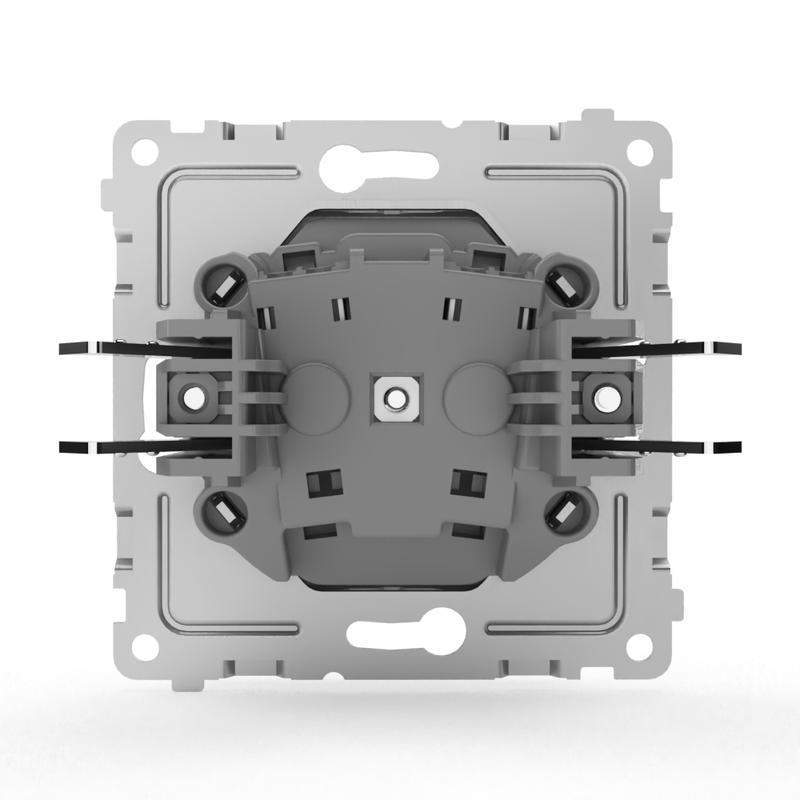 розетка 1-м сп pixel 16а ip20 с заземл. механизм алюм. tokov electric tke-px-r1z-c03 от BTSprom.by