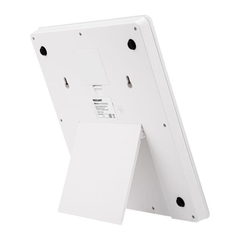  Весы кухонные электронные мультифункциональные бел. cтекло до 5кг Rexant 72-1007 фото в каталоге от BTSprom.by