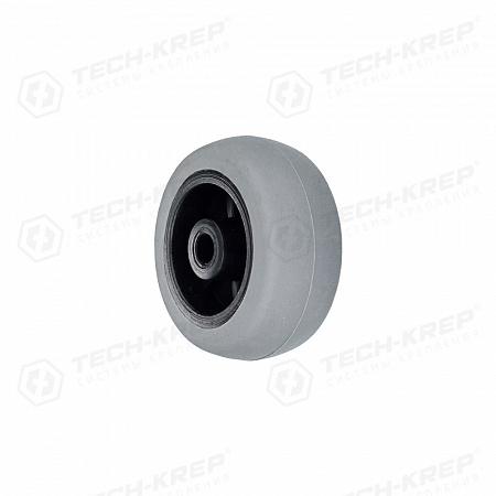 колесо на ось выкатного ролика обрезиненное d45 (уп.1шт) tech-krep/zitar 151214 от BTSprom.by