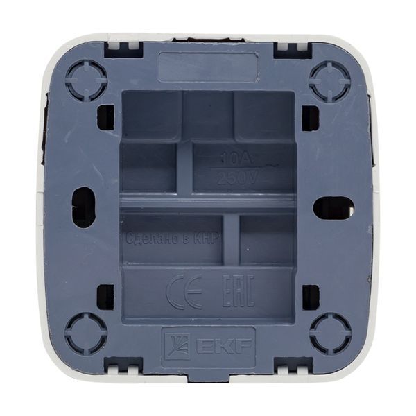  Выключатель 1-кл. ОП Минск 10А IP20 бел. Basic EKF EGV10-021-10 фото в каталоге от BTSprom.by