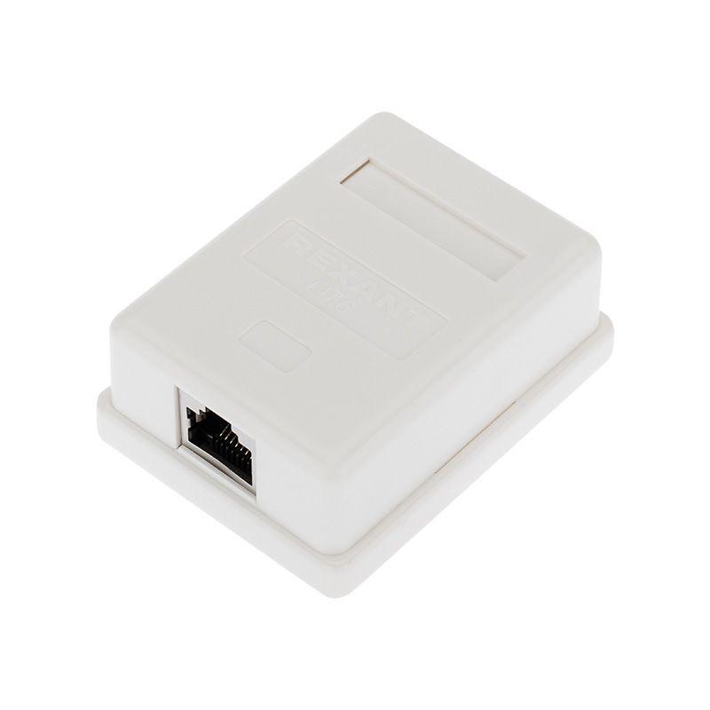розетка компьютерная 1-м оп rj45 (8p8c) кат.6 ftp экранир. rexant 03-0142 от BTSprom.by
