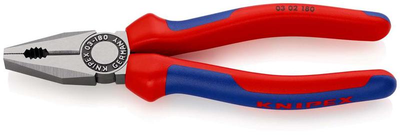 плоскогубцы комбинированные l-180мм knipex kn-0302180sb от BTSprom.by